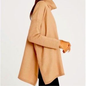 Cuyana Baby Alpaca turtleneck in camel